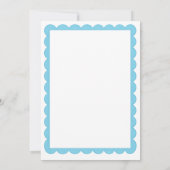 Elle est prête à lancer une invitation au Baby sho (Dos)