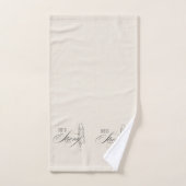 Elle est Proverbes forts 31:25 (Serviette à main)