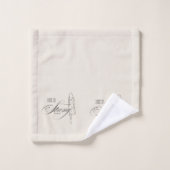 Elle est Proverbes forts 31:25 (Gant de toilette)