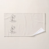 Elle est Proverbes forts 31:25 (Serviette à main)