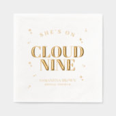 Elle est sur Cloud Nine Elegant Fête des mariées (Recto)