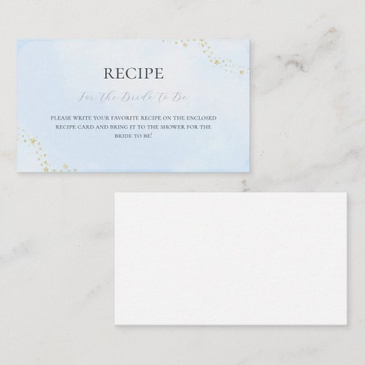 Elle est sur Cloud Nine Fête des mariées Carte Rec (Devant / Derrière)