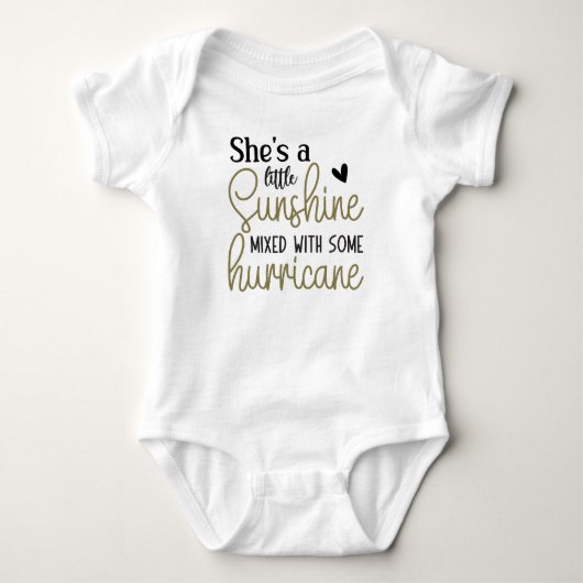 Elle est un petit Body Sun Bodysuit (Devant)