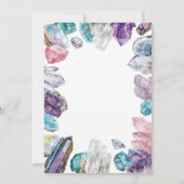 Elle est une Invitation d'anniversaire Gem, Geolog (Dos)