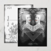 Elle était sa seule carte postale de réconfort. (Devant / Derrière)