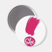 Elle Exclamation Magnet (Recto/Verso)