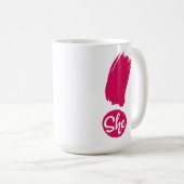 Elle Exclamation Mug (Devant droit)