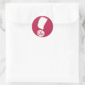 Elle Exclamation Stickers Design Blanc (Sac)