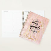 Elle Feuille Un Peu Étincelante Luxe Personnalisée (Devant avec enveloppe)