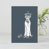 Elle Invitation Kaart (Staand voorkant)