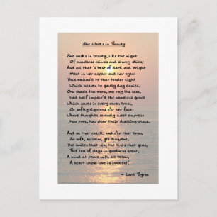 Elle Marche Dans La Beauté/Cape May Sunset Carte P