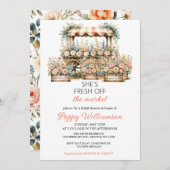 Elle n'est pas au marché Invitation de la douche n (Devant / Derrière)