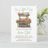 Elle n'est pas au marché Invitation de la douche n (Debout devant)