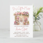 Elle n'est pas au marché Invitation de la douche n (Debout devant)