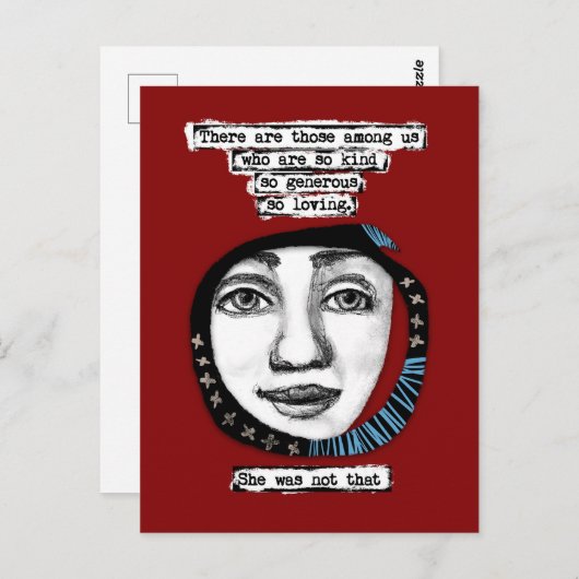 Elle N'Était Pas Cette Carte Postale (Devant / Derrière)