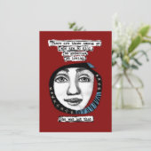 Elle N'Était Pas Tant Que Des Cartes De Voeux (Debout devant)