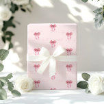Elle noue la Fête des mariées arc rose noeud<br><div class="desc">Elle est en train de lier le noeud rose arc Fête des mariées Wrapping Papier Matching articles sont disponibles.</div>