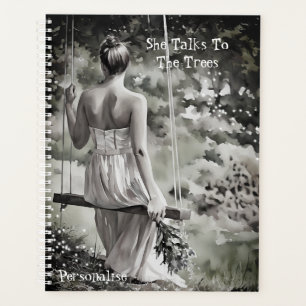 Elle parle aux arbres Citation Joli Journal