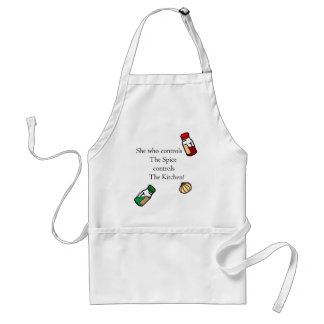 Elle qui commande le tablier d'épice
