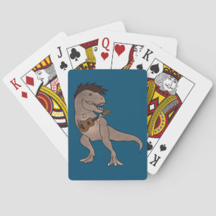 Elle-Rex Cartes de jeu d'ukulélé