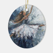 "Elle saute" Ornement d'Art (Gauche)