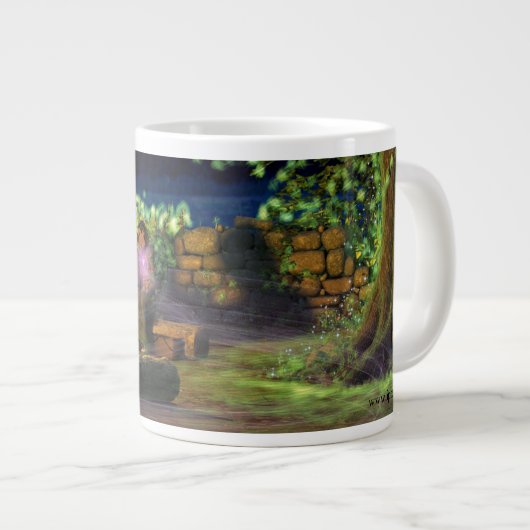 "Elle se sentait connectée."Coffee Mug (Devant droit)