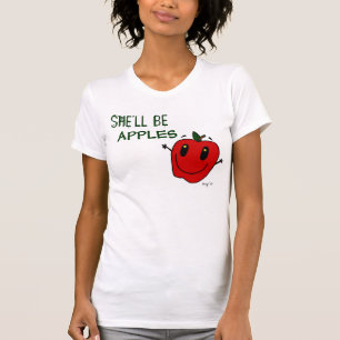 ELLE SERA APPLES Jersey T-Shirt