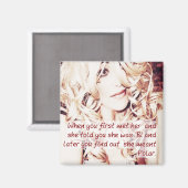 Elle T'A Dit Qu'Elle Était Bi Drôle Aimant (Recto/Verso)