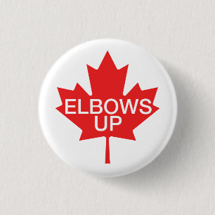 Ellebogen omhoog Button