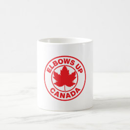 Ellebogen omhoog Canada Koffiemok