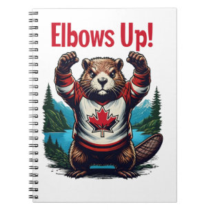 Ellebogen omhoog Canada Notitieboek