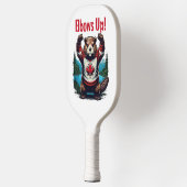 Ellebogen omhoog Canada Pickleball Paddle (Links)
