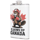 Ellebogen omhoog Canada | Quirky Canadian Pride Gi Heupfles (Links)