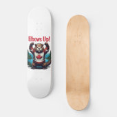 Ellebogen omhoog Canada Skateboard (Voorkant)