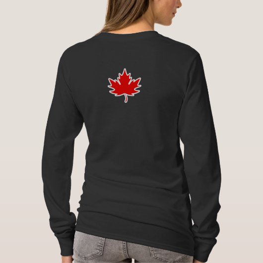 Ellebogen omhoog | Canada Support & Ally T-shirt (Achterkant)