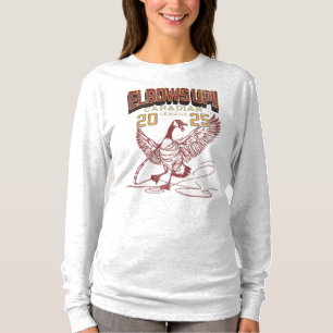 Ellebogen omhoog! Canadian League Canada Ganzen T-shirt
