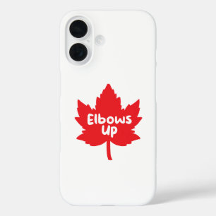 Ellebogen omhoog iPhone Case