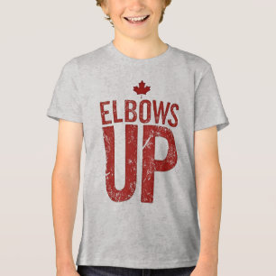 Ellebogen omhoog - sterk voor Canada Tri-Blend Shirt