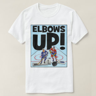 Ellebogen omhoog! t-shirt