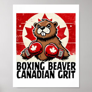 Elleboog Omhoog Canada Canadese Tegen Tarieven Bev Poster