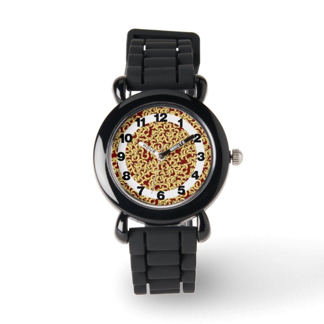 Elleboog pasta horloge (Voorkant)