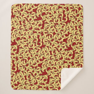 Elleboog Pasta Sherpa Deken