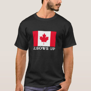 ELLEBOOGEN OMHOOG CANADA IS NIET TE KOOP Canadese T-shirt