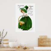 Ellen Clapsaddle's St-Patricks-Day Girl Poster (Keuken)