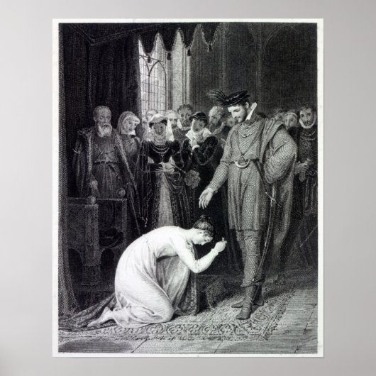 Ellen Douglas met de ring Poster (Voorkant)