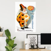 Ellen H. Clapsaddle: Halloween Harlequin Poster (Thuiskantoor)