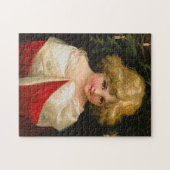 Ellen H. Clapsaddle - Kerstmeisje Legpuzzel (Horizontaal)