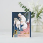 Ellen H. Clapsaddle: Kerstmiskleuters Feestdagenkaart (Staand voorkant)