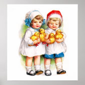 Ellen H. Clapsaddle: Kinderen met stuifmeel Poster (Voorkant)