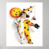 Ellen H. Clapsaddle: Little Halloween Harlequin Poster (Voorkant)